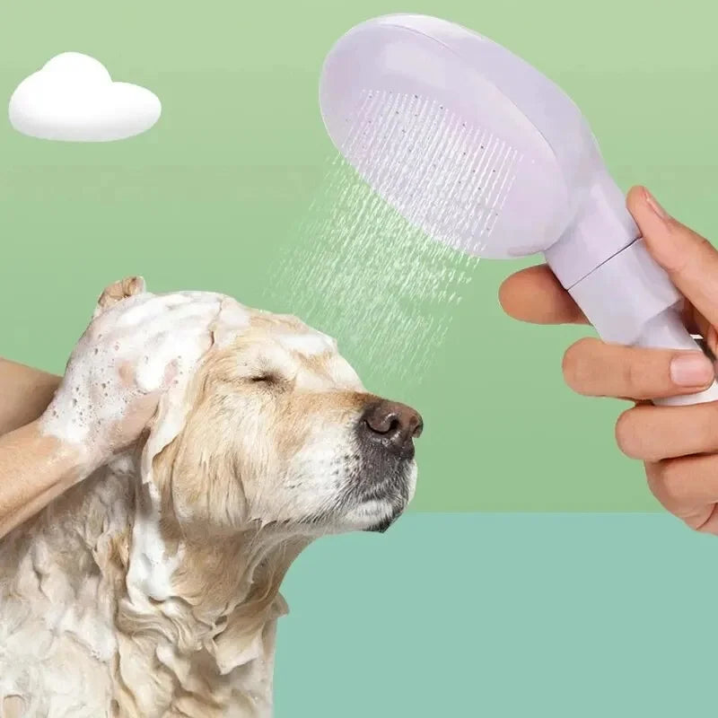 Pet Shower Sprayer Head for Dog and Cat Bathing, Garden Hose Fit