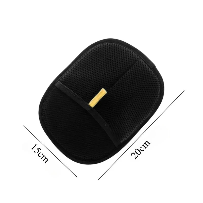 3-Piece Pet Grooming Glove Set, Self-Cleaning Hair Remover