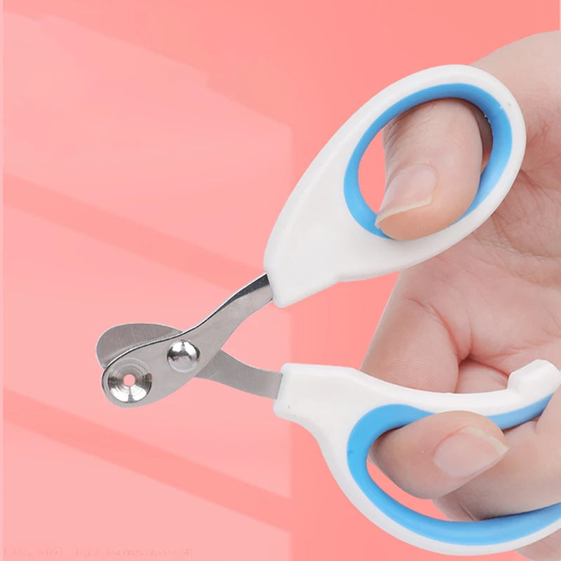 Professional Pet Nail Clippers Circular Hole Scissors for Dogs & Cats