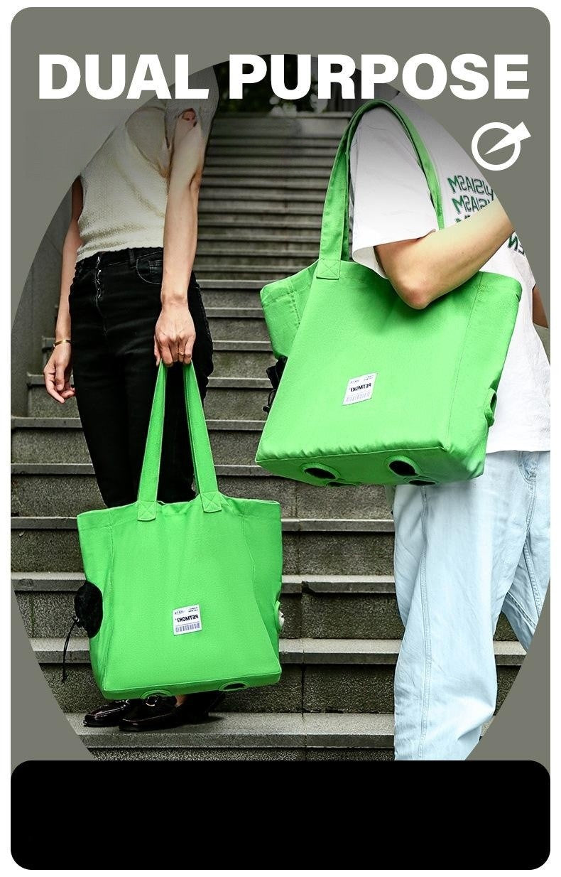Pet Carrier Shoulder Sling Bag for Small Dogs & Cats on the Go