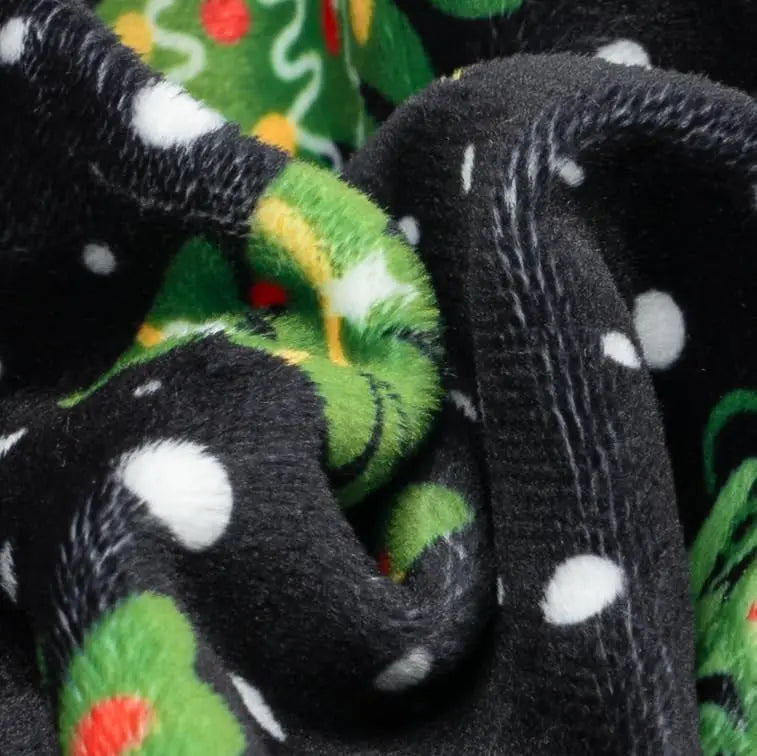 Christmas Tree Dog Pajamas, Holiday Pet Outfit for Small Dogs
