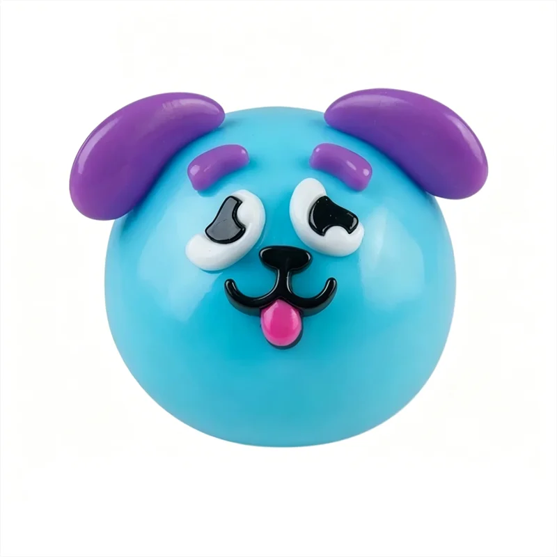 Christmas Limited Edition DIY Ugly Face Dog Squishy Squeeze Ball