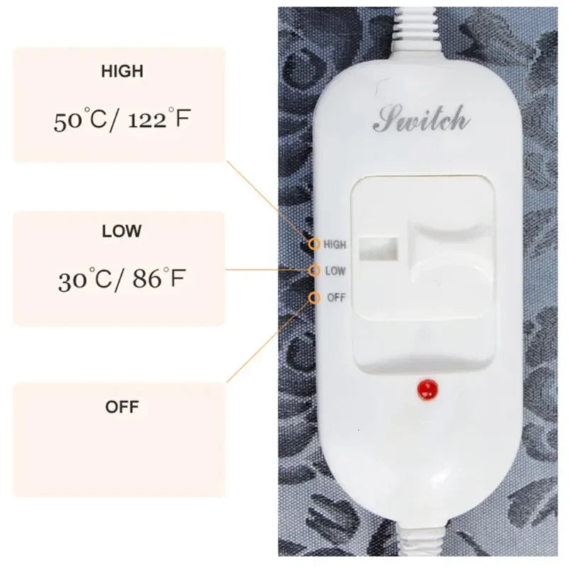 Adjustable Electric Pet Heating Pad, Waterproof Dog & Cat Warming Mat