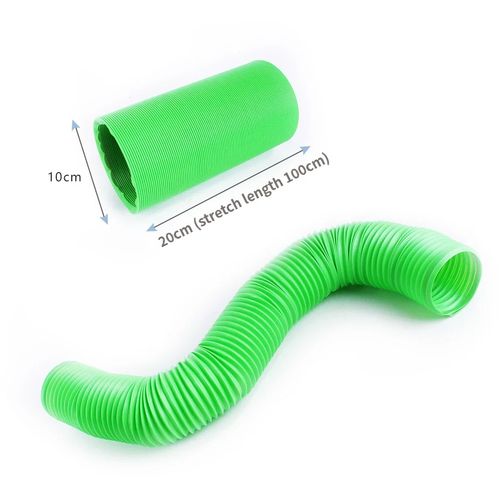 Telescopic Hamster Play Tunnel Tube for Guinea Pigs, Rats & Ferrets