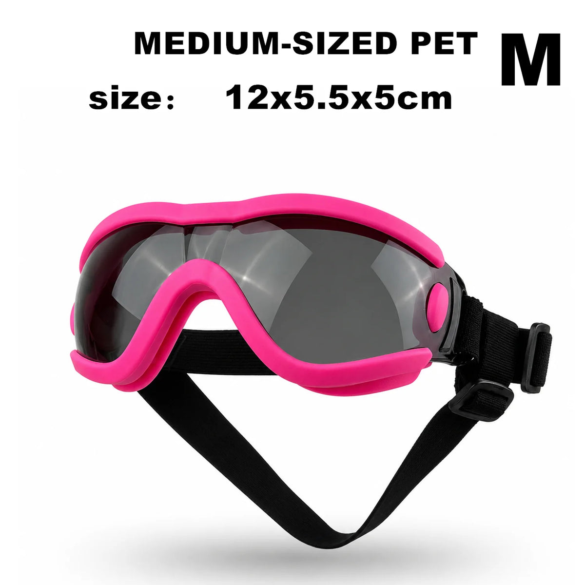 Adjustable Dog Goggles Anti-UV Sun Sunglasses