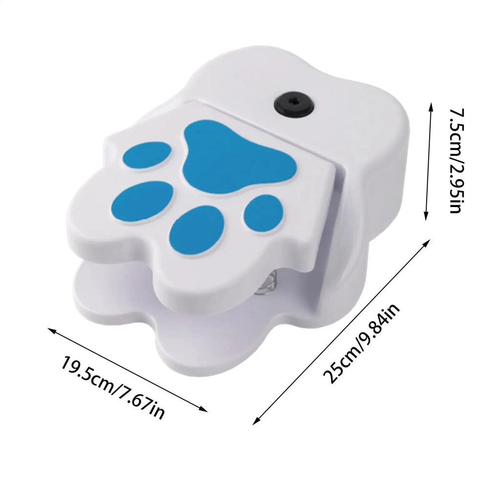 Step-On Dog Water Fountain, Paw-Activated Outdoor Drinker