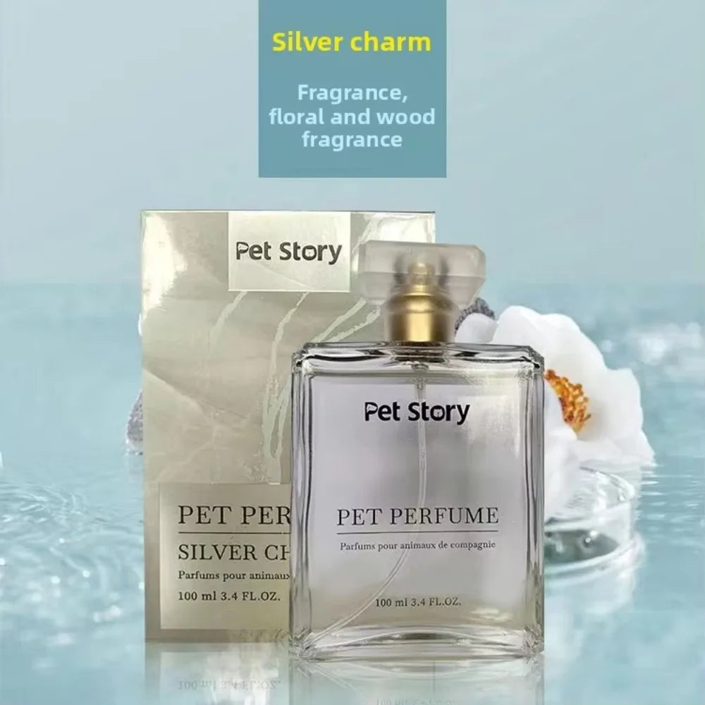 Long-Lasting Pet Cologne Deodorizing Spray for Dogs & Cats, 100ml