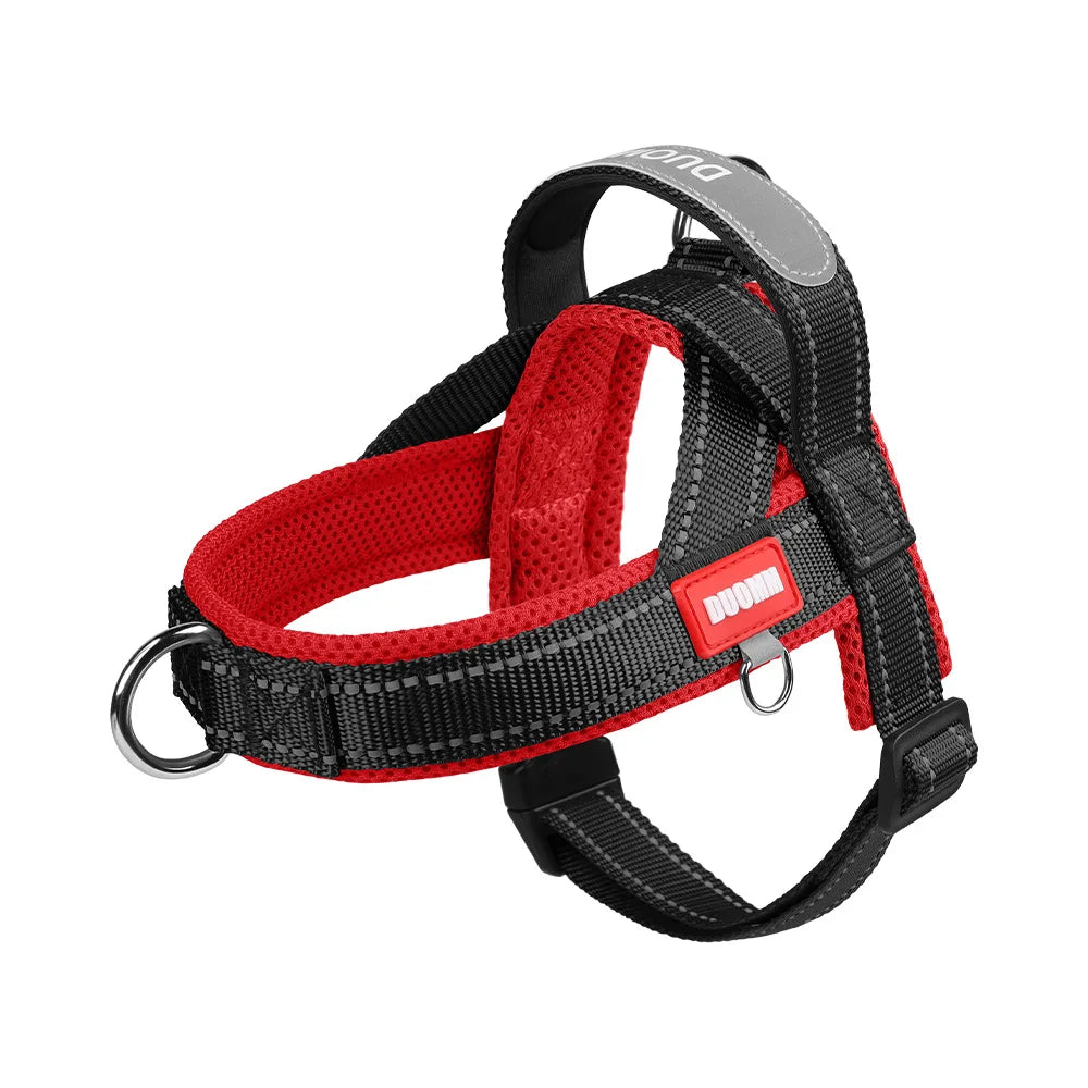 No-Pull Saddle-Style Dog Harness, Reflective Walking Vest