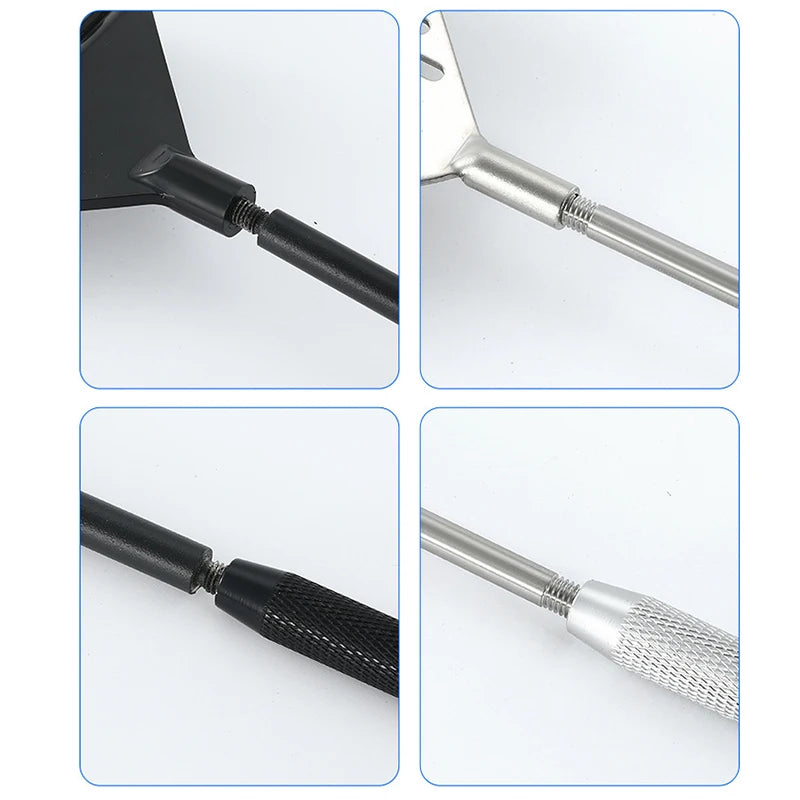 Stainless Steel Aquarium Algae Scraper with Long Handle for Glass Tanks