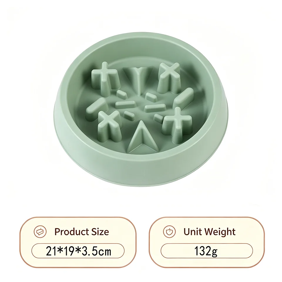 Dog Puzzle Slow Feeder Bowl – Interactive Treat Toy for Dogs & Cats