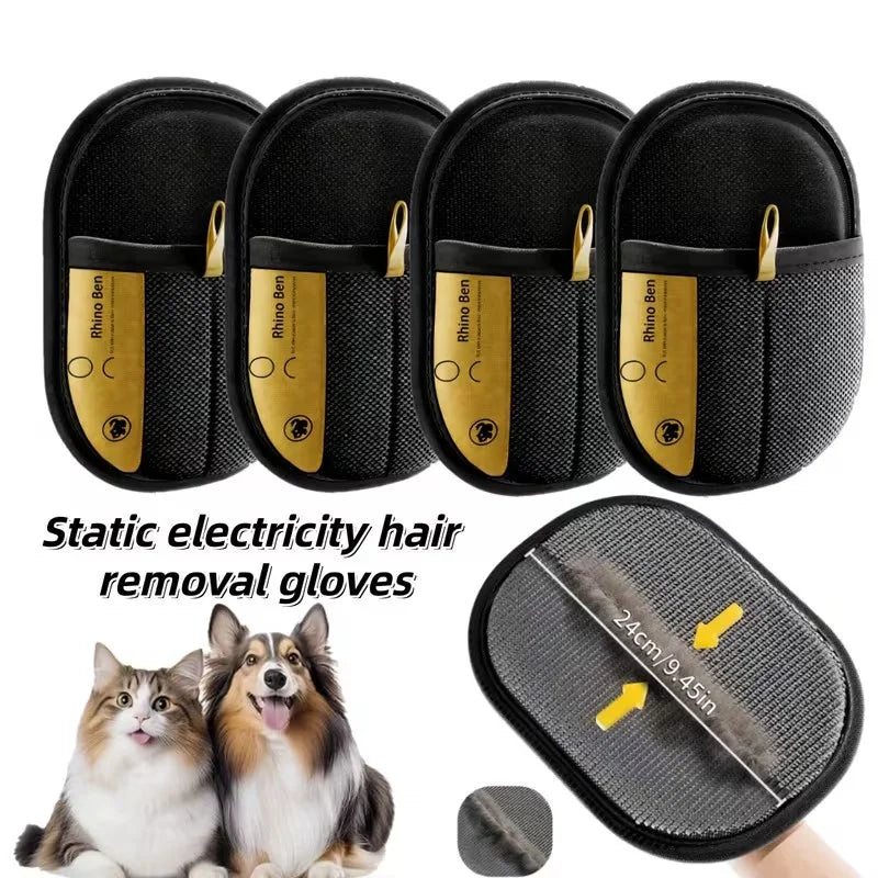 Pet Hair Removal Gloves for Furniture, Bedding & Sofas