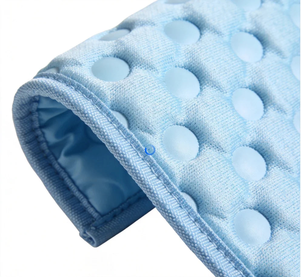 Cooling Pet Mat, Ice Silk Breathable Washable Pad for Dogs & Cats