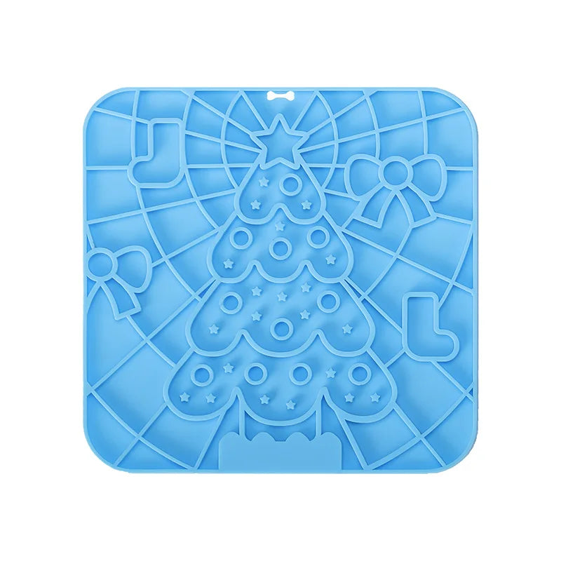 Suction Cup Dog Lick Mat for Bath Time Distraction and Grooming
