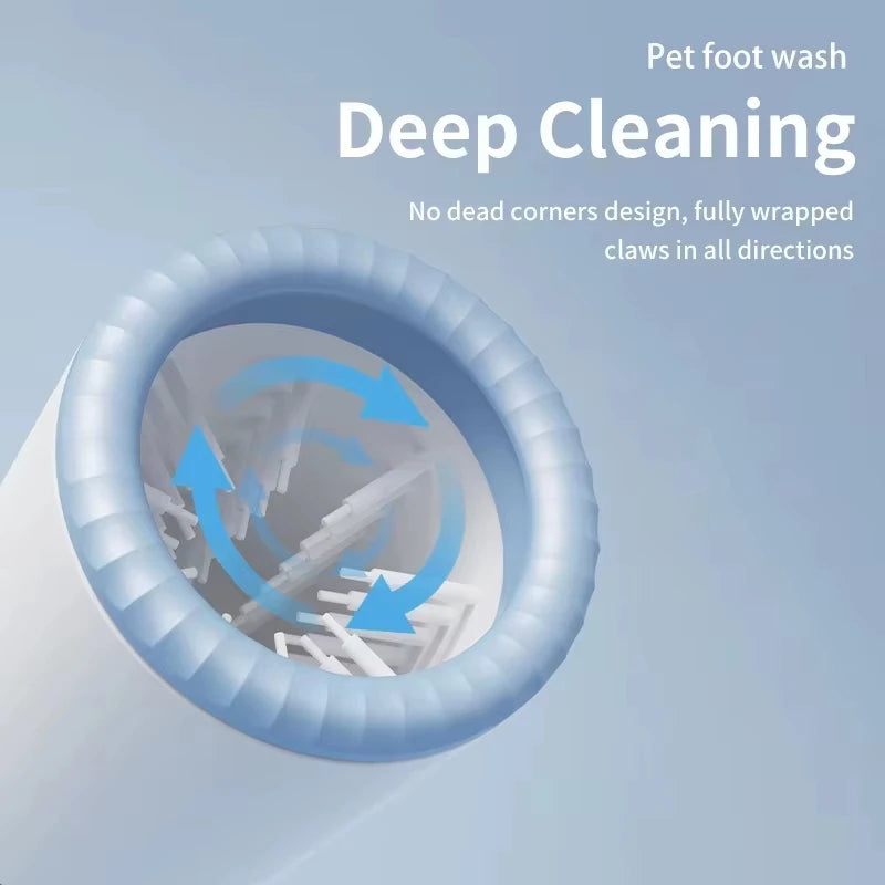 Electric Automatic Dog Paw Washer, Portable Quiet Paw Cleaner