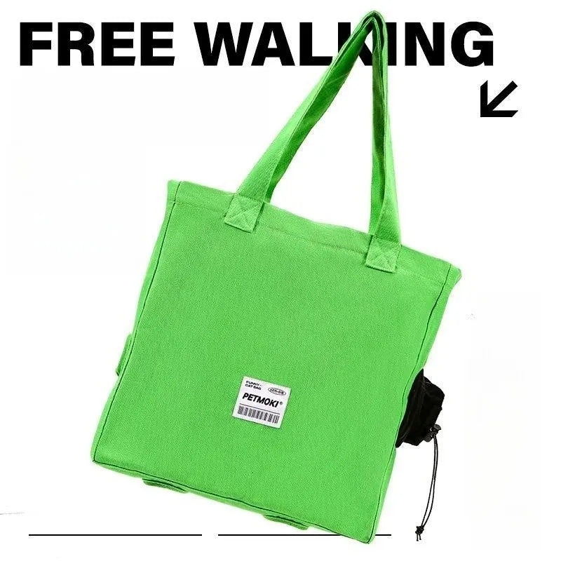 Pet Carrier Shoulder Sling Bag for Small Dogs & Cats on the Go