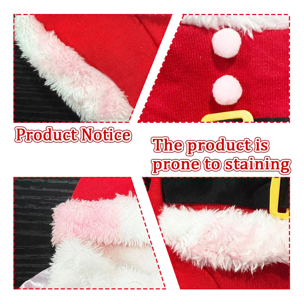 Funny Santa Claus Costume for Small & Medium Dogs and Cats