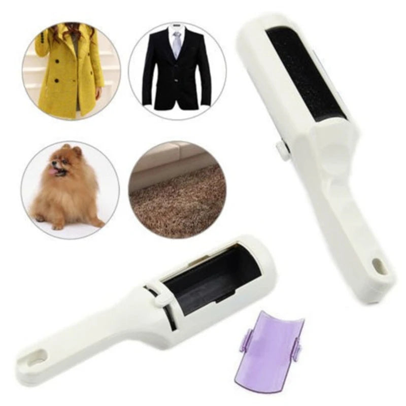 Pet Hair Remover Brush – Electrostatic Dust Sweeper for Home & Car