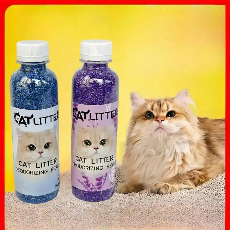Cat Litter Deodorizer Beads, Plant-Based Odor Eliminator