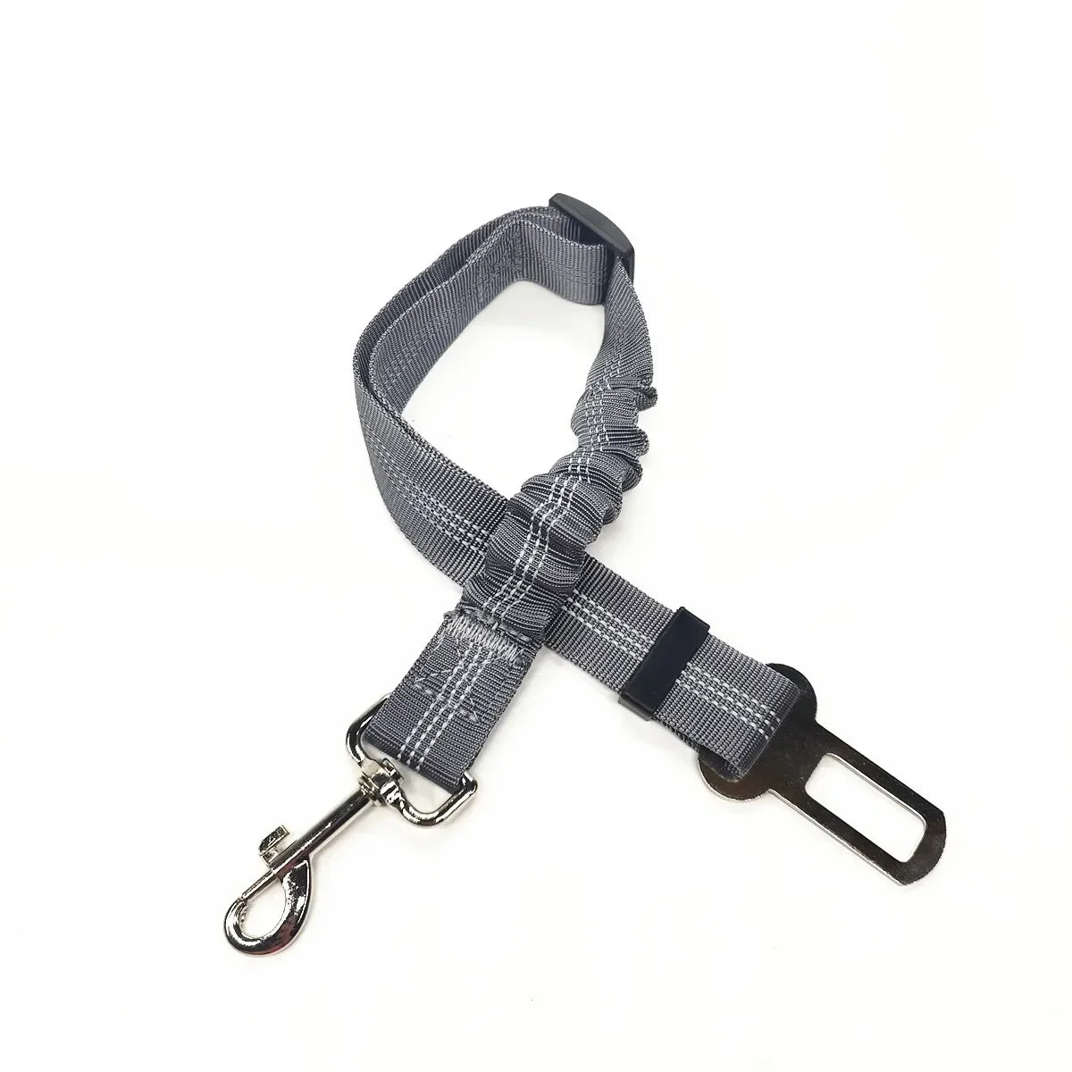Adjustable Pet Car Seat Belt – Dog & Cat Safety Harness Lead Clip