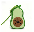 Avocado Shaped Dog Poop Bag Dispenser with Hanging Strap for Walks