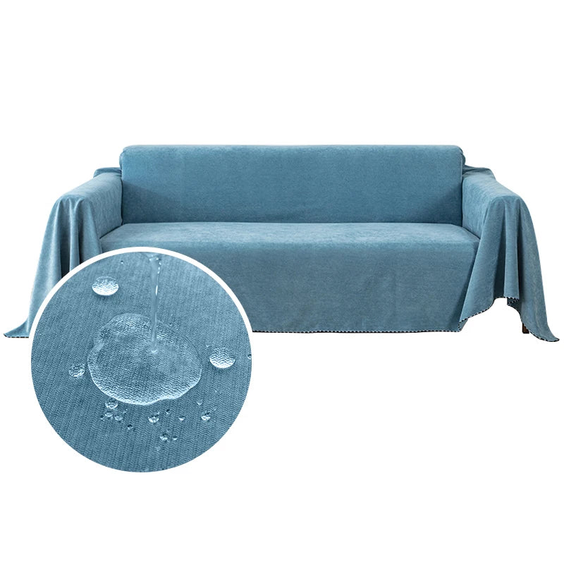 Waterproof Pet-Proof Sofa Blanket, Scratch-Resistant Furniture Cover