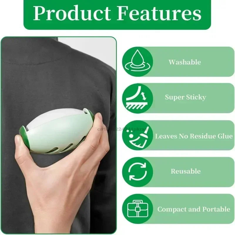 Reusable Washable Pet Hair Remover Roller for Dogs & Cats