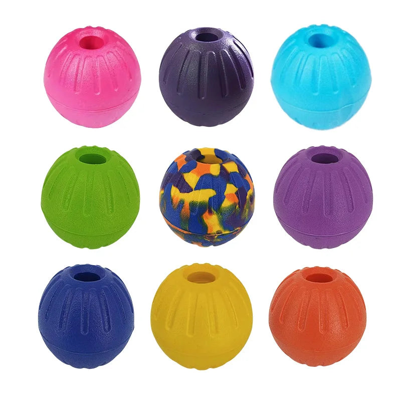 Indestructible Rubber Dog Ball – 7cm/9cm Chew & Fetch Toy