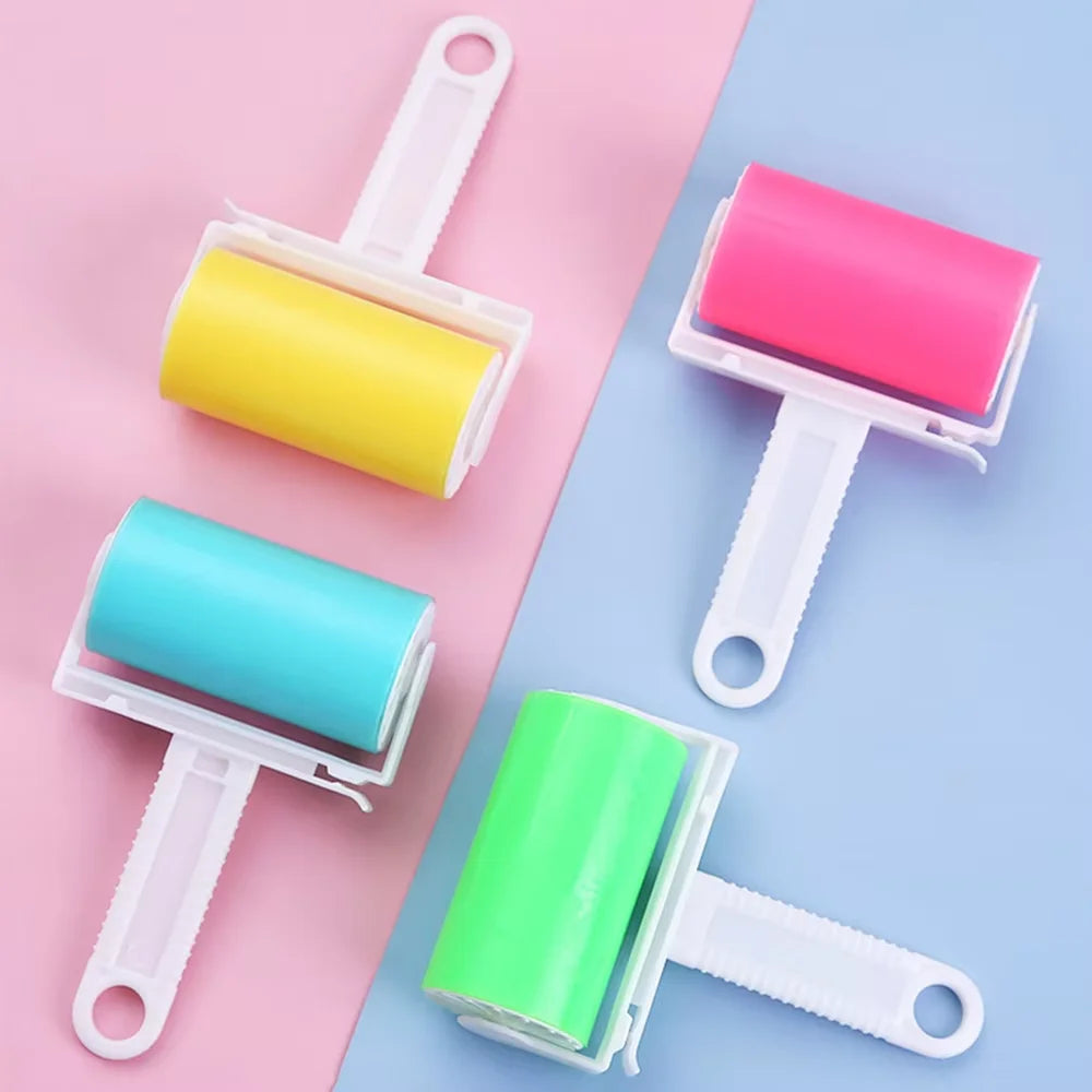 Reusable Washable Sticky Lint Roller for Pet Hair, Clothes & Couch