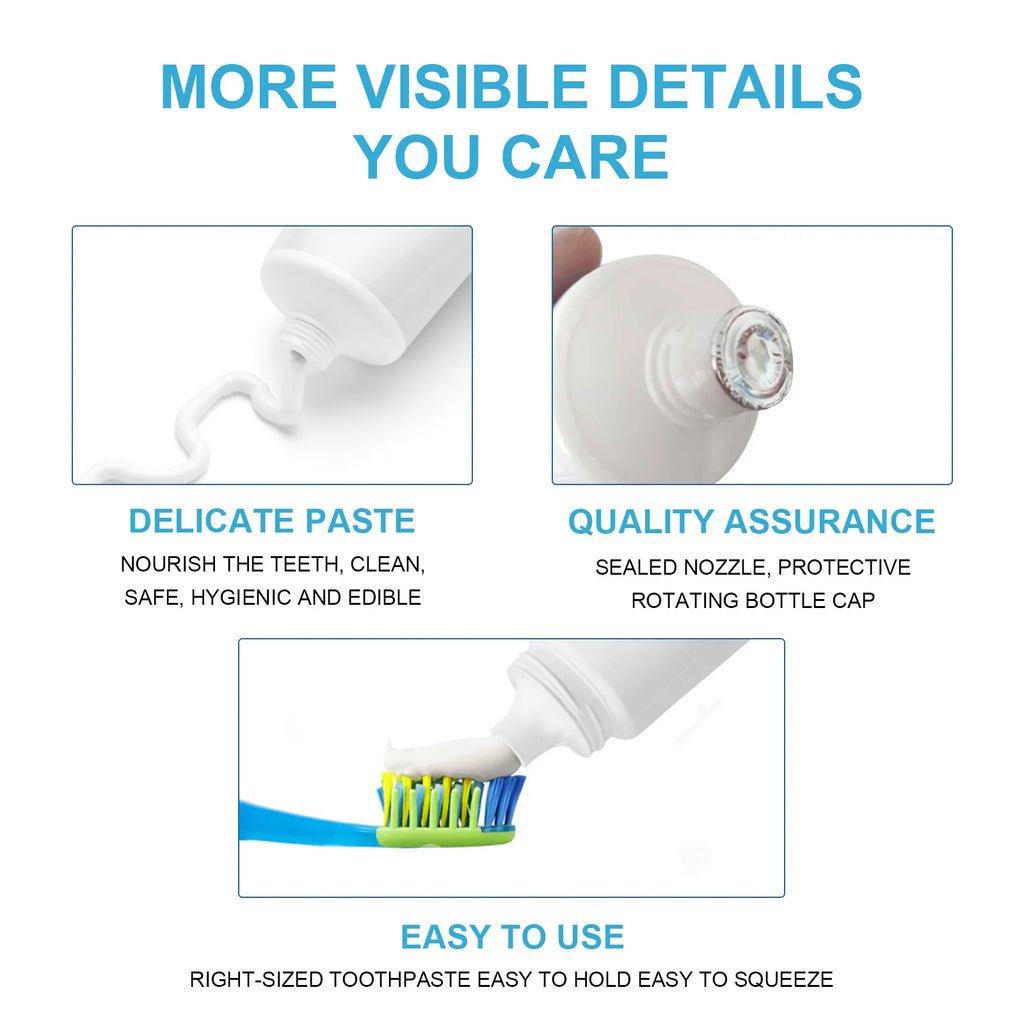 Edible Pet Toothpaste for Dogs and Cats, Tartar Control Fresh Breath