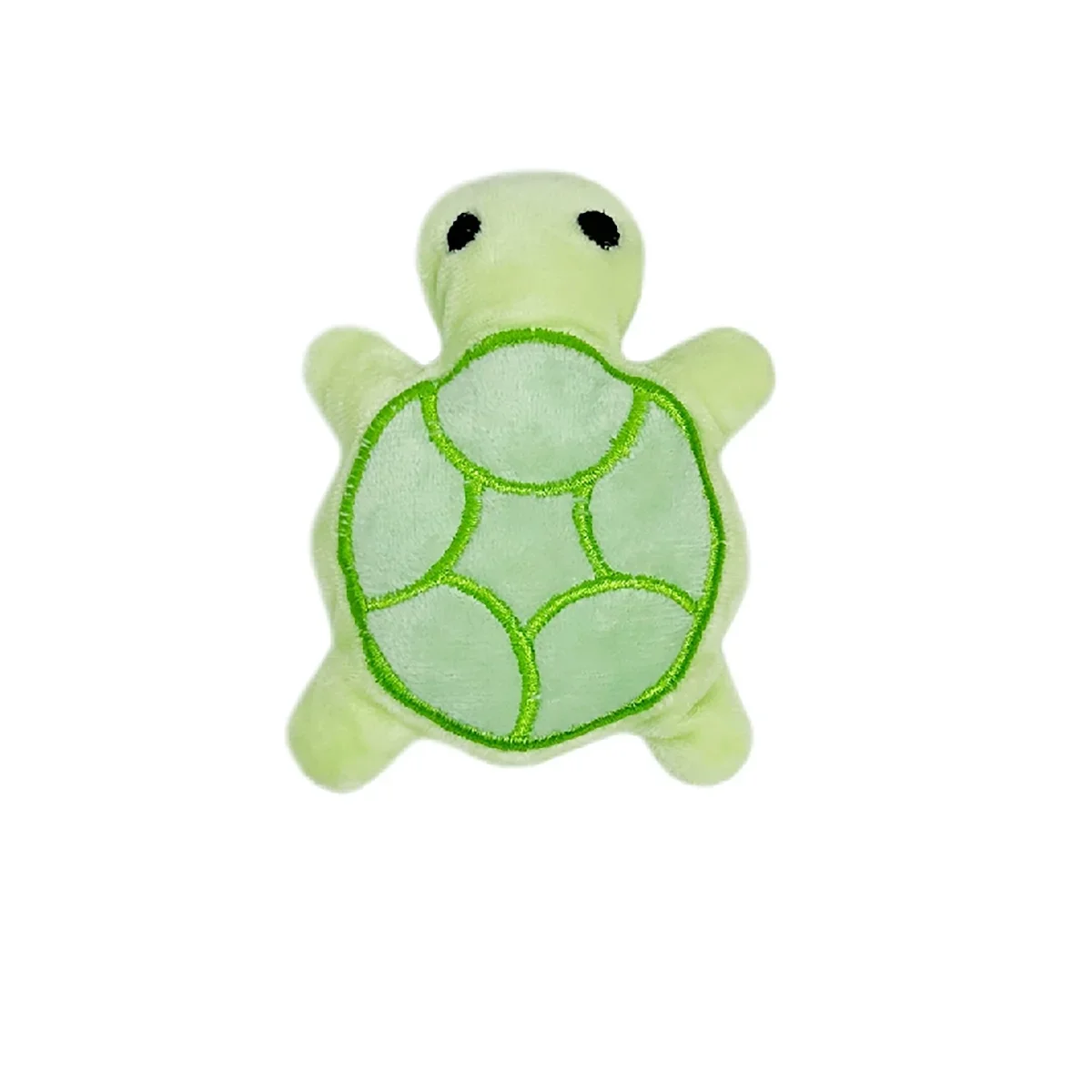 Mini Turtle Plush Squeaky Dog Toy for Puppies & Small Dogs