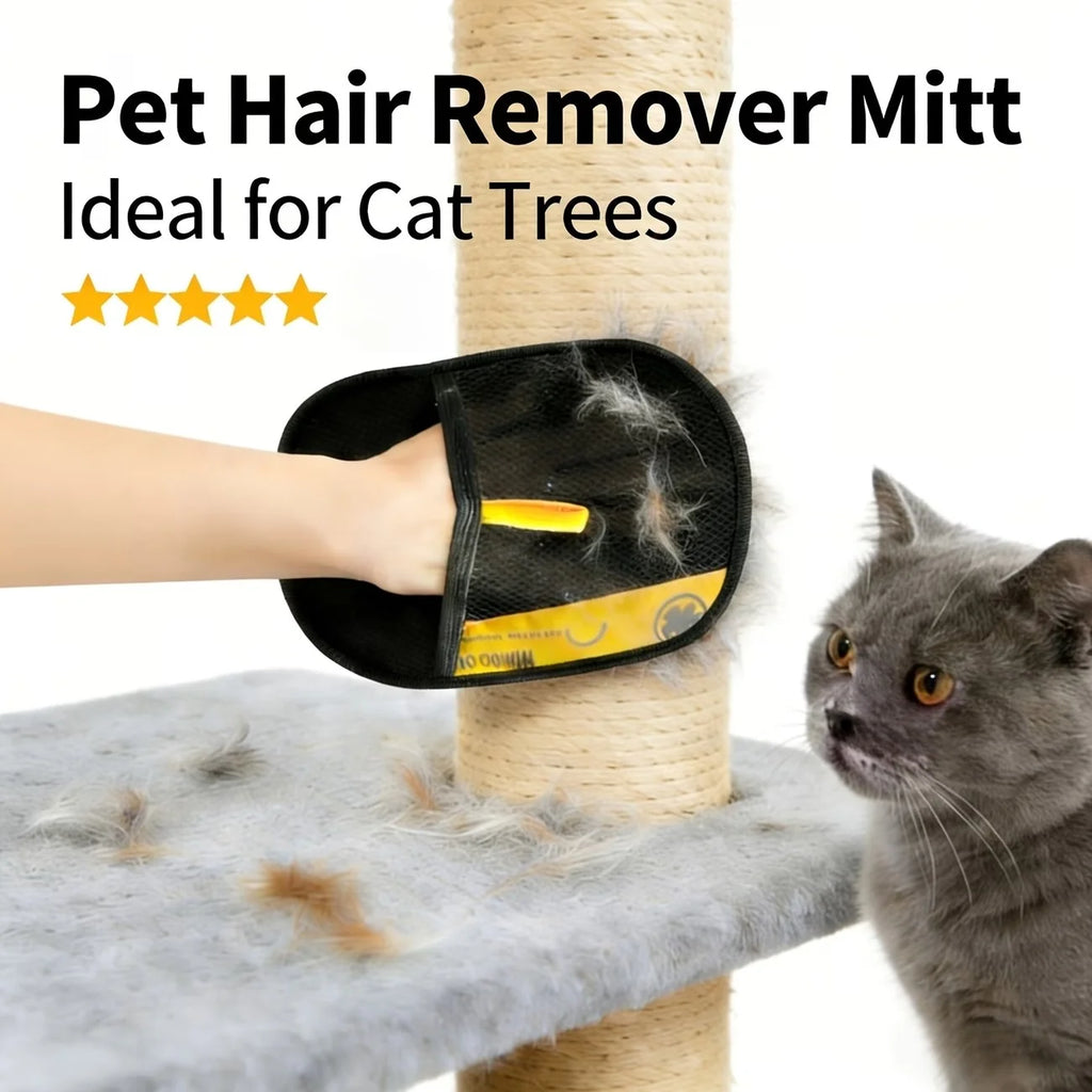 Pet Hair Removal Gloves for Furniture, Bedding & Sofas