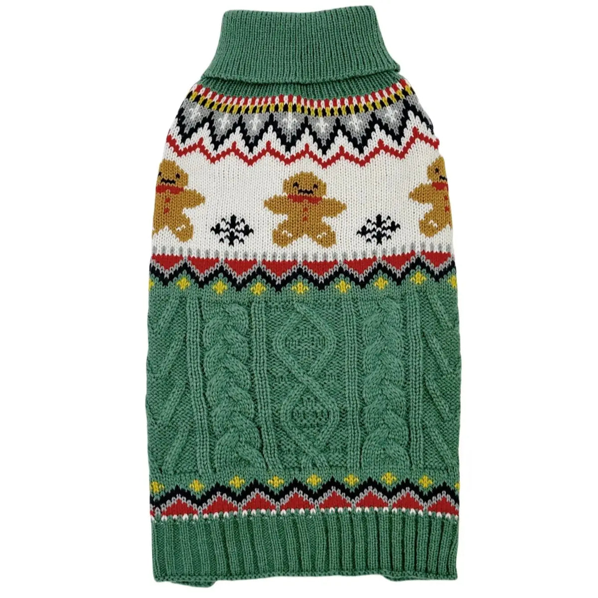 Christmas Dog Sweater, Winter Knitted Pullover for Small Dogs & Cats