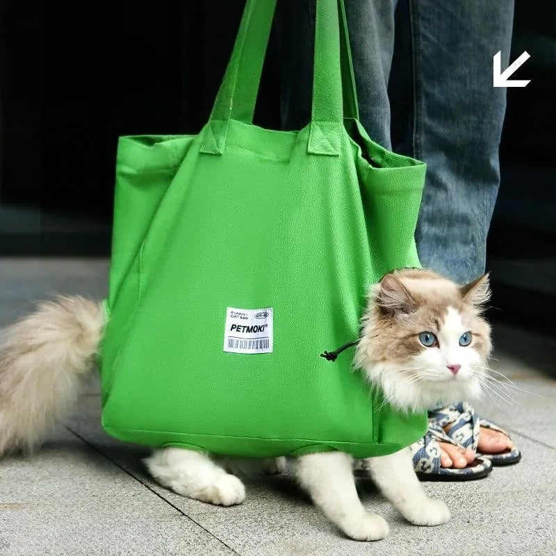 Pet Carrier Shoulder Sling Bag for Small Dogs & Cats on the Go