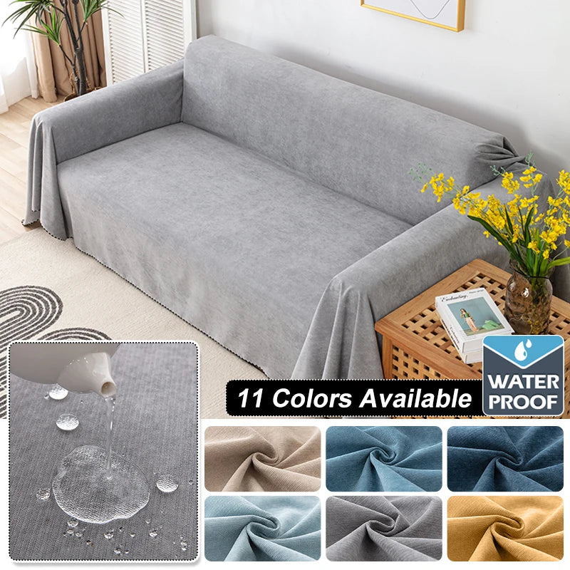 Waterproof Pet-Proof Sofa Blanket, Scratch-Resistant Furniture Cover