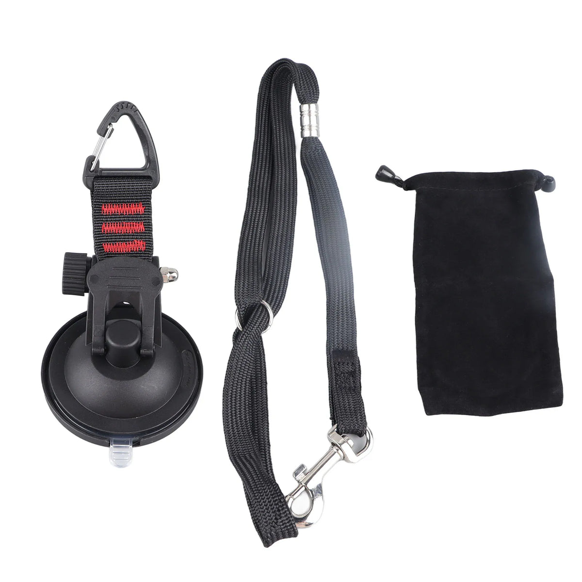 Dog Bathing Tether with Suction Cup, Adjustable Tub Grooming Restraint