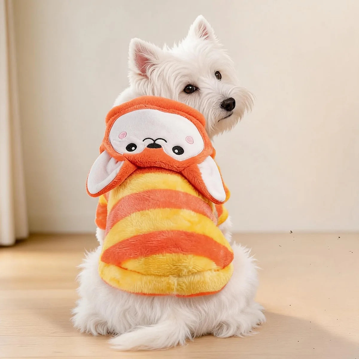 Funny Halloween Fleece Cosplay Costume for Small Dogs