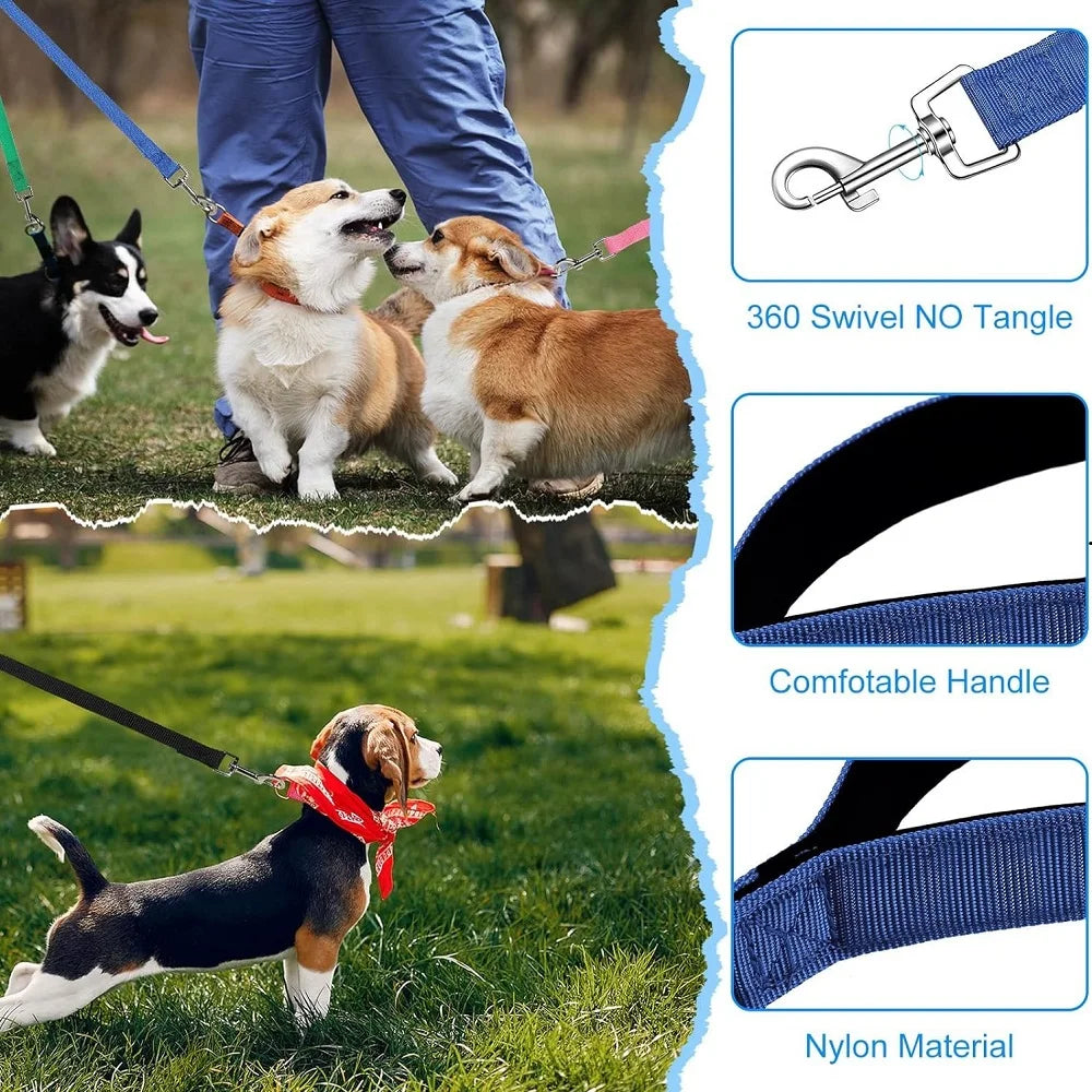 Extra Long Dog Training Leash, Durable Nylon Rope 1.2M to 30M
