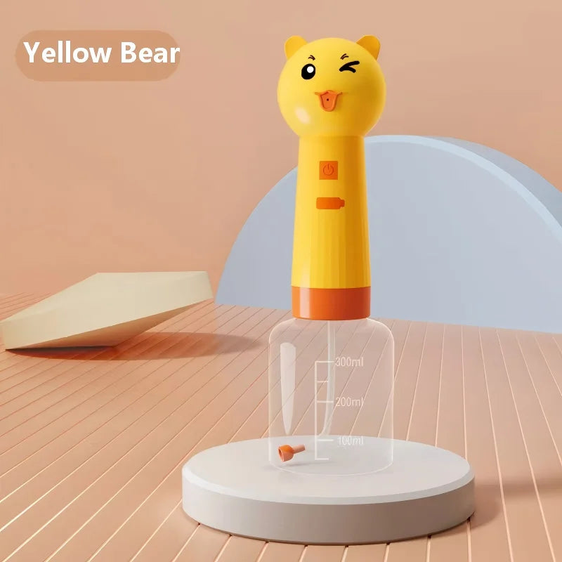 Electric Pet Bath Foam Maker, Dog Cat Shampoo Dilution Bottle