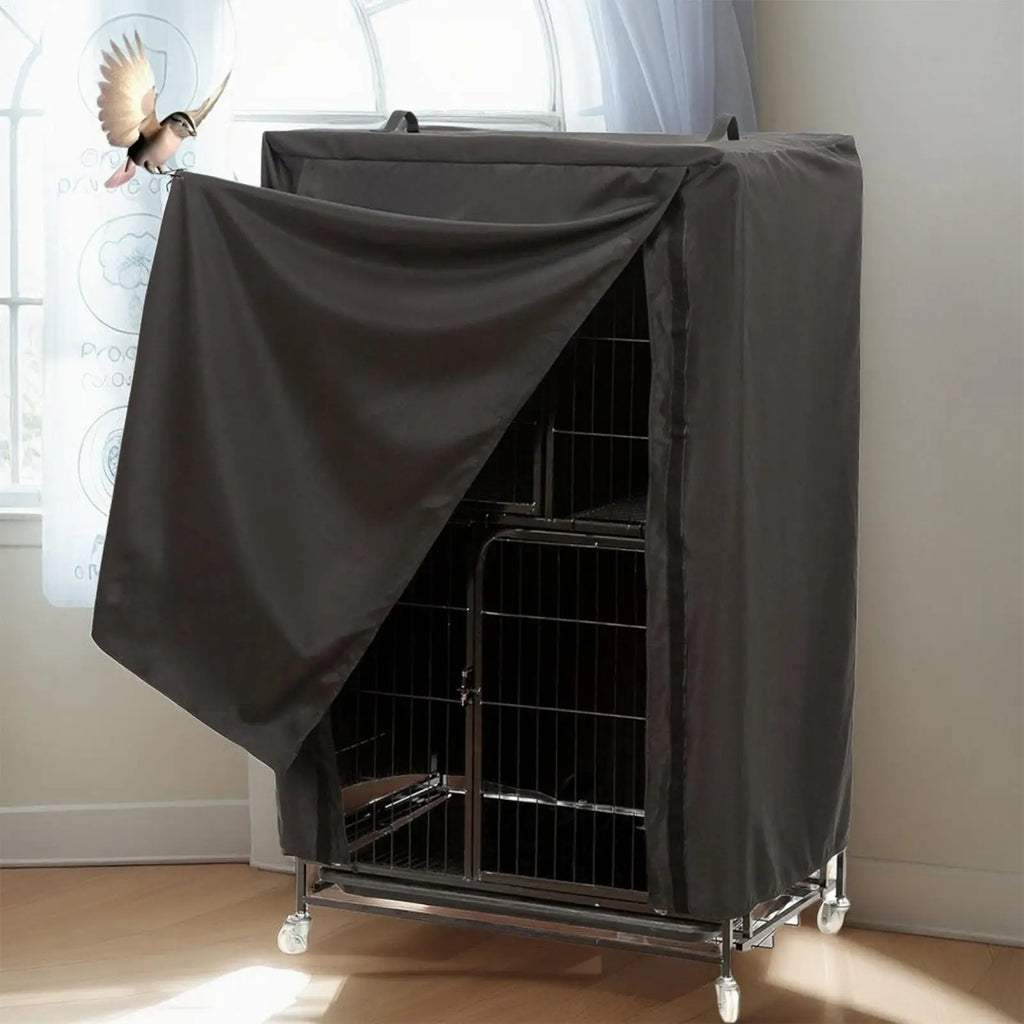 Breathable Blackout Bird Cage Cover, Washable Night Sleep Cover