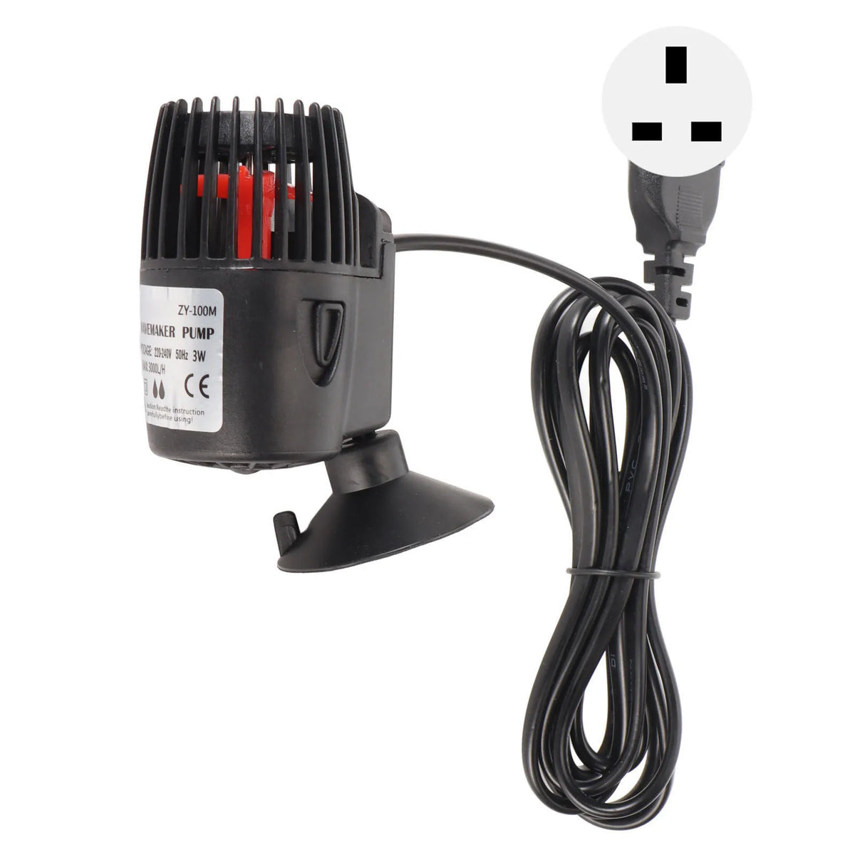 360° Adjustable Aquarium Wave Maker, Quiet Submersible Circulation Pump