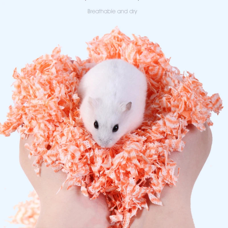 Dust-Free Paper Bedding for Hamsters & Small Pets, Odor Control 300g