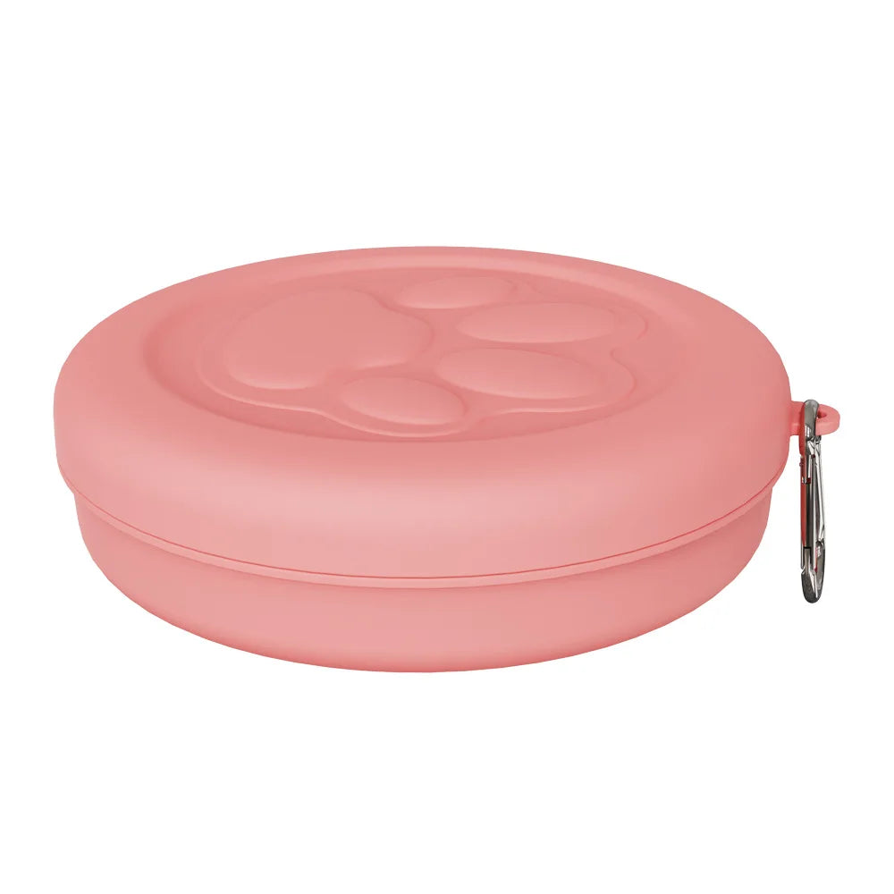 Portable Dog Food Bowl & Snack Box – Outdoor Travel Feeder