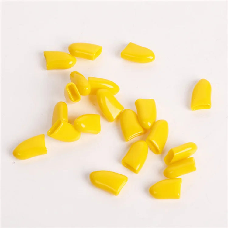 Soft Cat Nail Caps with Adhesive Glue and Applicator, 20-Pack Set
