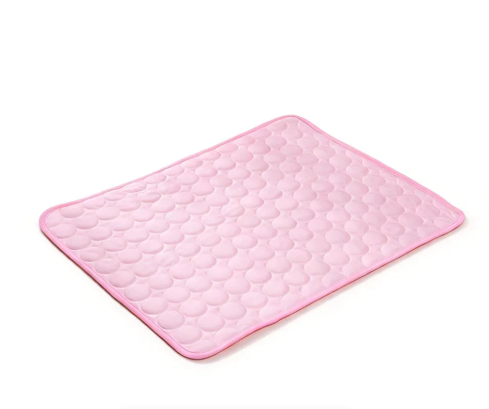 Cooling Pet Mat, Ice Silk Breathable Washable Pad for Dogs & Cats
