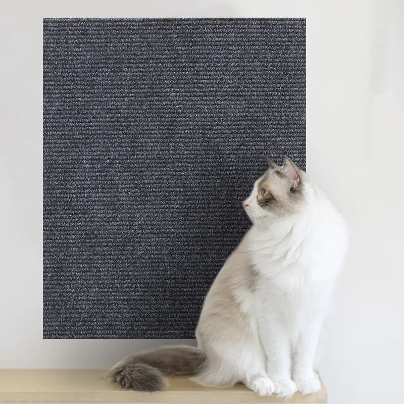 Self-Adhesive Cat Scratching Mat Trimmable Carpet Furniture Protector
