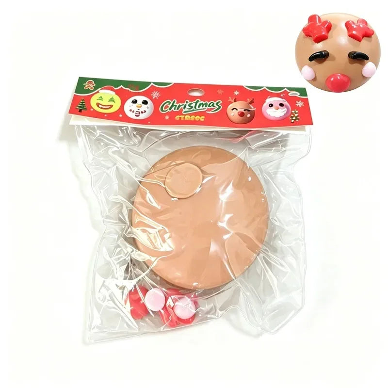 Christmas Limited Edition DIY Ugly Face Dog Squishy Squeeze Ball
