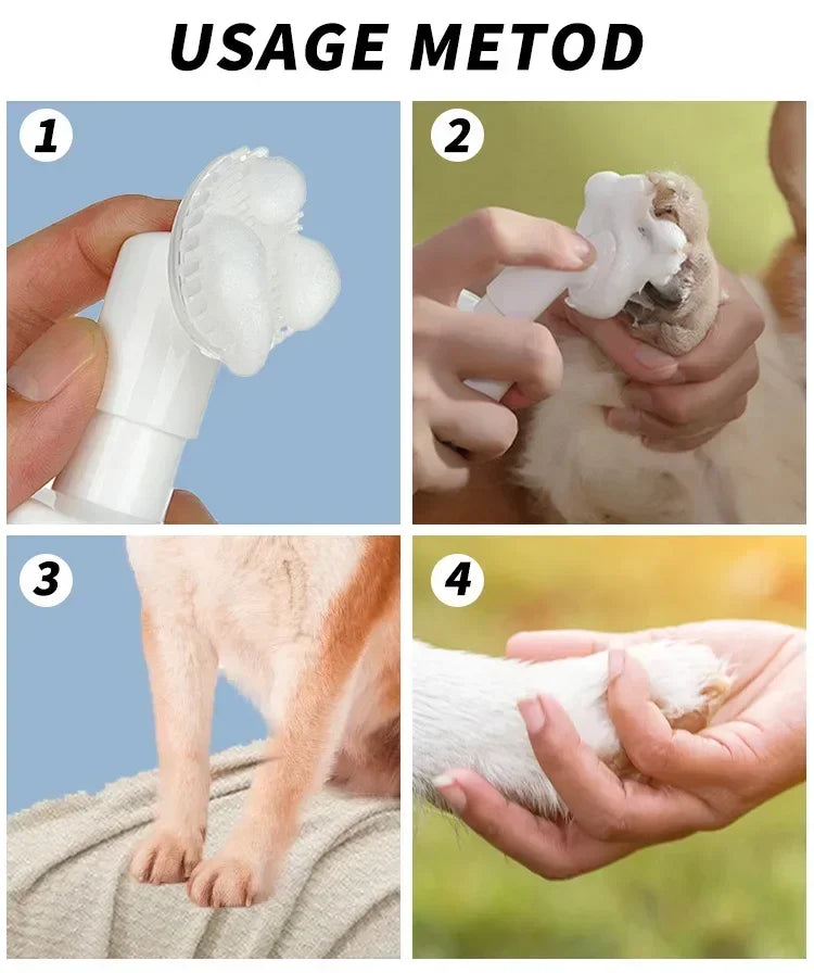 No-Rinse Paw Cleaning Foam for Dogs & Cats, Gentle Foot Wash 150ml