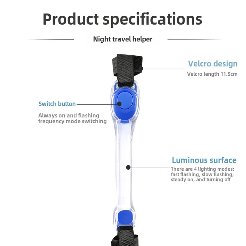 Glowing LED Anti-Lost Dog Collar with Pendant, Waterproof