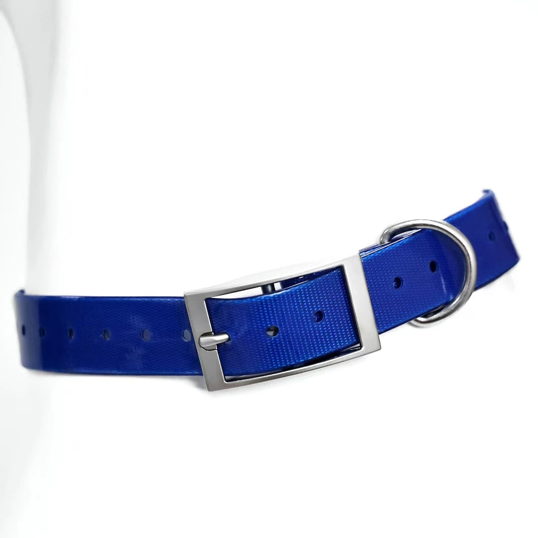 Waterproof TPU Dog Collar, Odor-Proof Adjustable Collar for Large Dogs