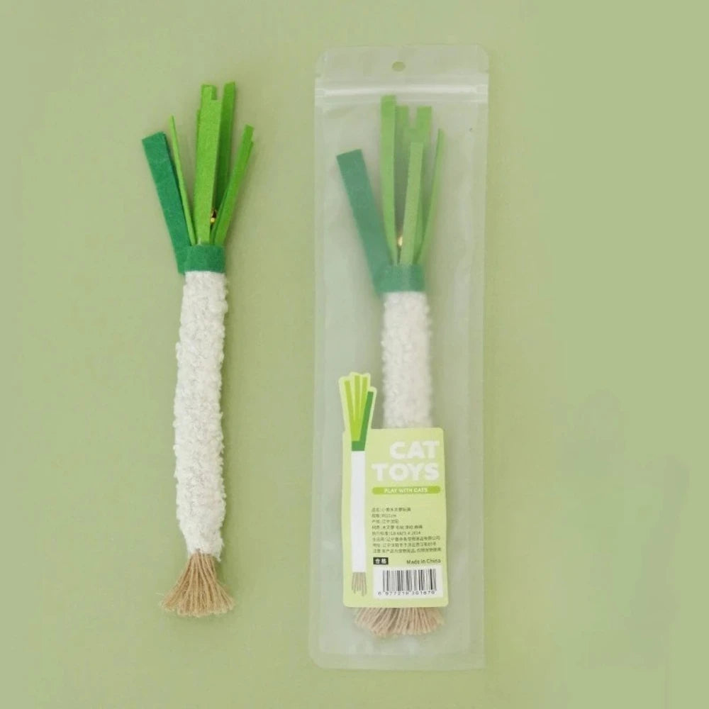 3-Pack Cat Chew Toys with Bell, Kitten Teeth Cleaning Set